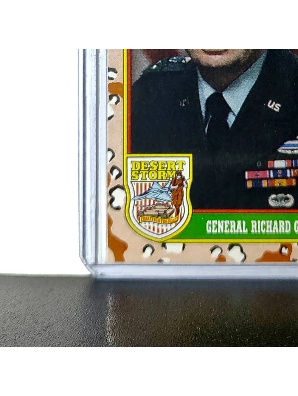 General Richard G. Graves 1991 Topps Desert Storm #5 Card - Picture 5 of 10